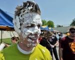 Pied in the face!