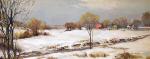 Winter Landscape by Lillian Thoele