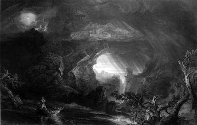 The Voyage of Life: Manhood by Thomas Cole