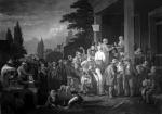 The County Election by George Caleb Bingham
