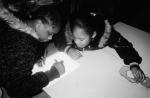 Shaunetta and Araneka Working on our Song